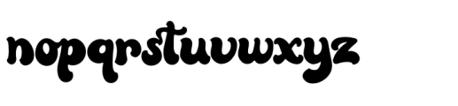 Gragstop Regular Font LOWERCASE