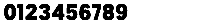 Graify Extra Bold Rounded Font OTHER CHARS