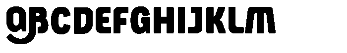 Graify Extra Bold Rounded Font UPPERCASE