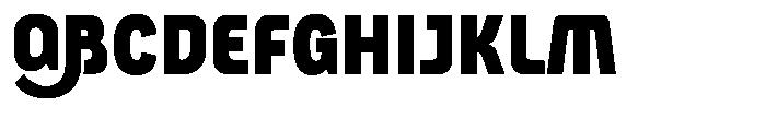 Graify Extra Bold Font UPPERCASE