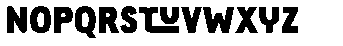 Graify Extra Bold Font UPPERCASE