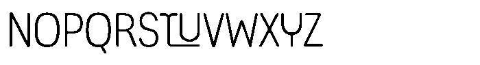 Graify Light Rounded Font UPPERCASE
