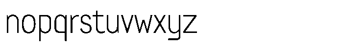 Graify Light Font LOWERCASE