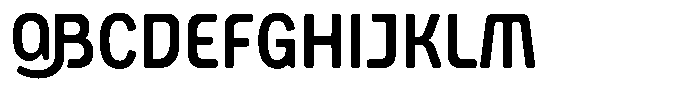Graify Rounded Font UPPERCASE