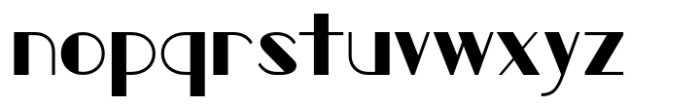 Graigway Sans BW Font LOWERCASE