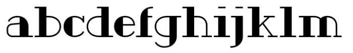 Graigway Serif Font LOWERCASE