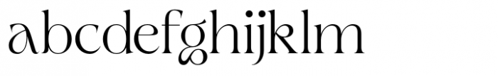 Graindeur Regular Font LOWERCASE