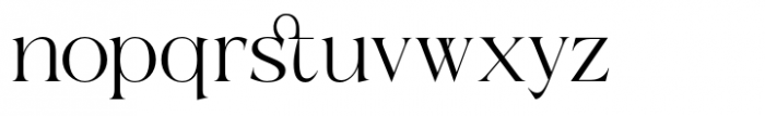 Graindeur Regular Font LOWERCASE