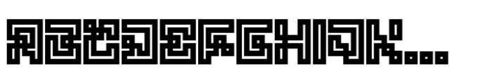 Graj 90 Regular Font LOWERCASE