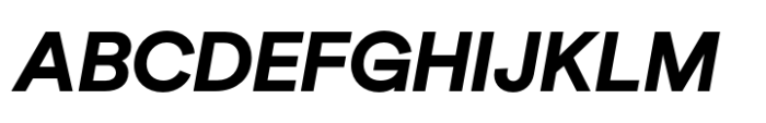 Gramatika Extra Bold Italic Font UPPERCASE
