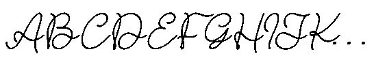 Grambell Saturn Italic Font UPPERCASE