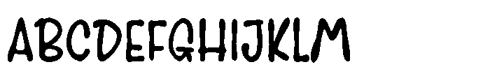Gramel Bold Font UPPERCASE