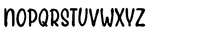 Gramel Bold Font LOWERCASE