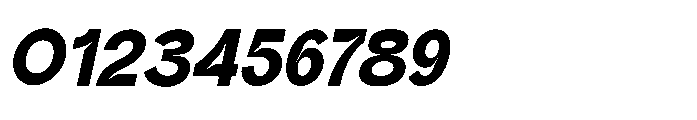 Gramelo Oblique Font OTHER CHARS