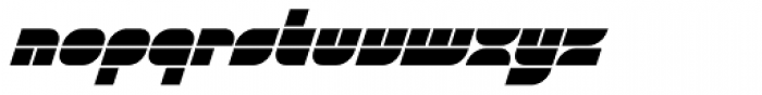 Gran Turismo Italic Font LOWERCASE