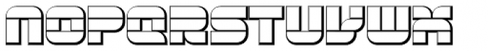 Gran Turismo Shaded Font UPPERCASE