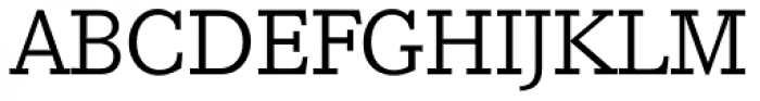 Granada Serial ExtraLight Font UPPERCASE