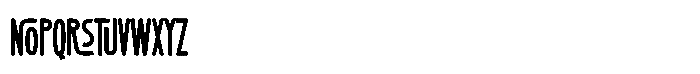 Grand Canyon Regular Font LOWERCASE