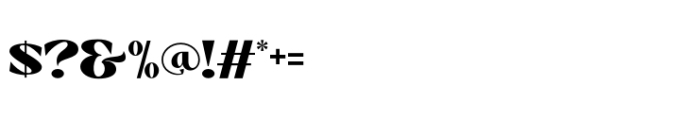 Grand Dae Regular Font OTHER CHARS