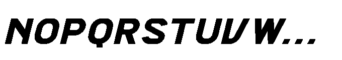 Grand Engine Italic Font UPPERCASE