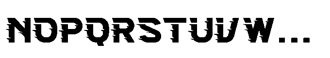 Grand Engine Speed Regular Font LOWERCASE