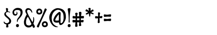 Grand Guignol Display Font OTHER CHARS