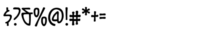 Grand Guignol Regular Font OTHER CHARS