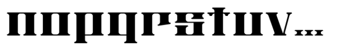 Grand Heist Font LOWERCASE