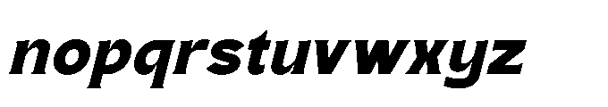 Grand Honey Italic Font LOWERCASE