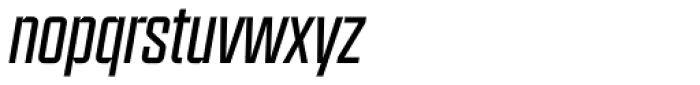 Grand Italic Font LOWERCASE