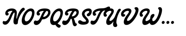 Grand Mottley Script Font UPPERCASE