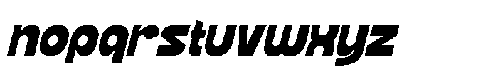 Grand Nights Italic Font LOWERCASE