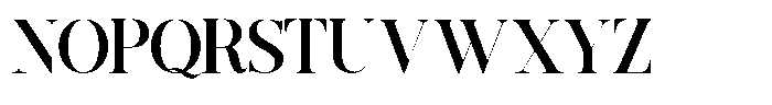 Grand Nineties Bold Font UPPERCASE