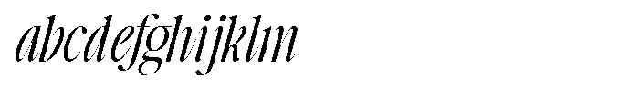 Grand Nineties Light Italic FONT