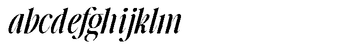 Grand Nineties Medium Italic FONT