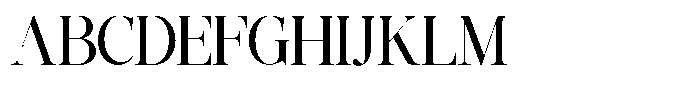 Grand Nineties Medium Font UPPERCASE