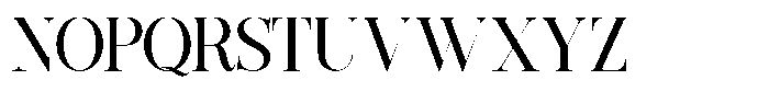 Grand Nineties Medium Font UPPERCASE
