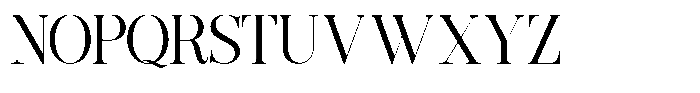 Grand Nineties Regular Font UPPERCASE