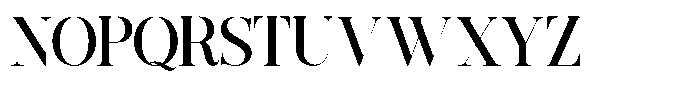 Grand Nineties Semi Bold Font UPPERCASE