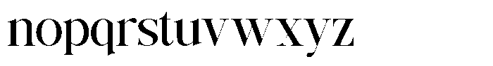 Grand Nineties Semi Bold Font LOWERCASE