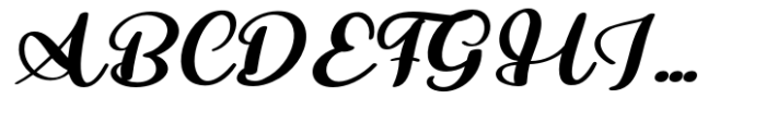 Grand Opera Font UPPERCASE