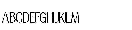 Grand Ronitta Extra Light Font UPPERCASE
