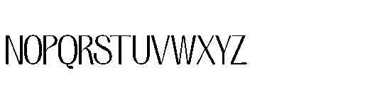 Grand Ronitta Extra Light Font UPPERCASE