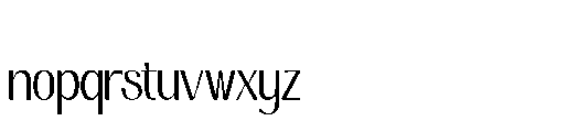 Grand Ronitta Extra Light Font LOWERCASE