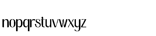 Grand Ronitta Light Font LOWERCASE