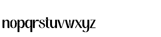 Grand Ronitta Medium Font LOWERCASE