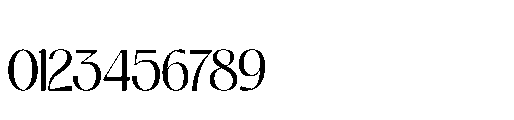 Grand Ronitta Regular Font OTHER CHARS