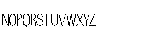 Grand Ronitta Thin Font UPPERCASE