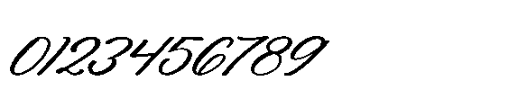 Grand Smith Italic Font OTHER CHARS