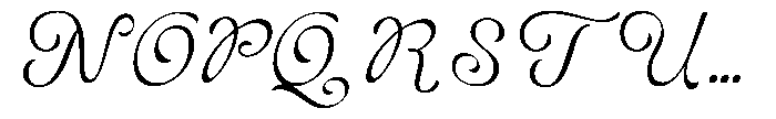 Grande Laguna Script Regular Font UPPERCASE